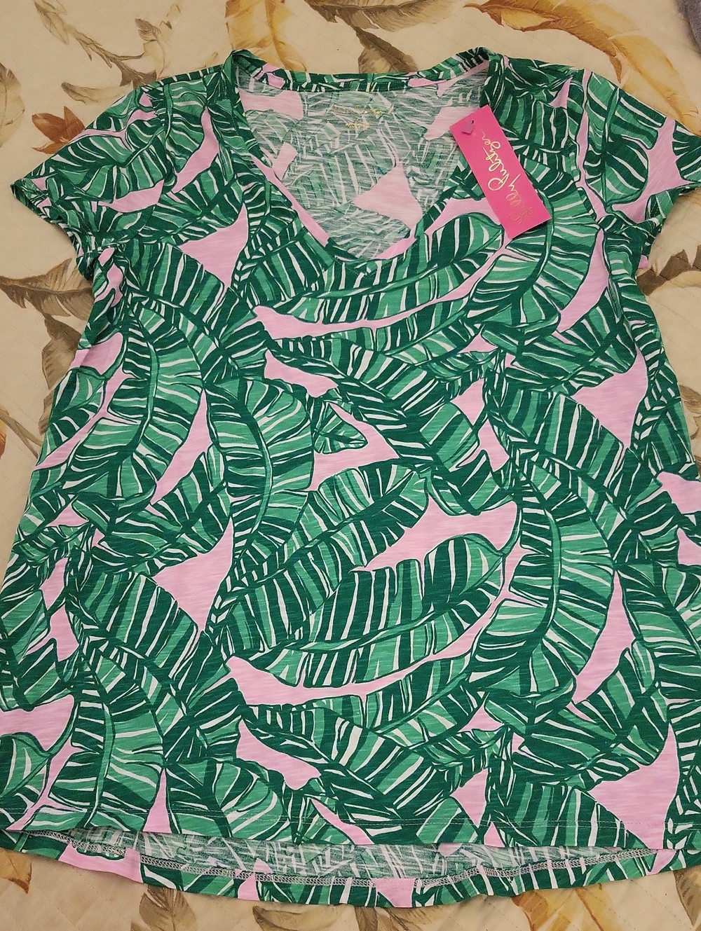 Lilly Etta Top Conch Shell Pink Let's Go Bananas
